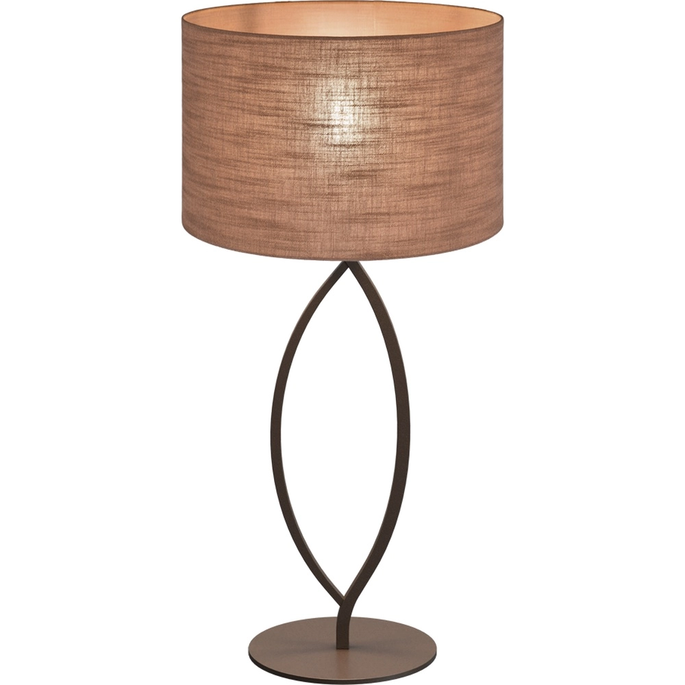 Lampe de table Terry Duno cacao Ø 37cm