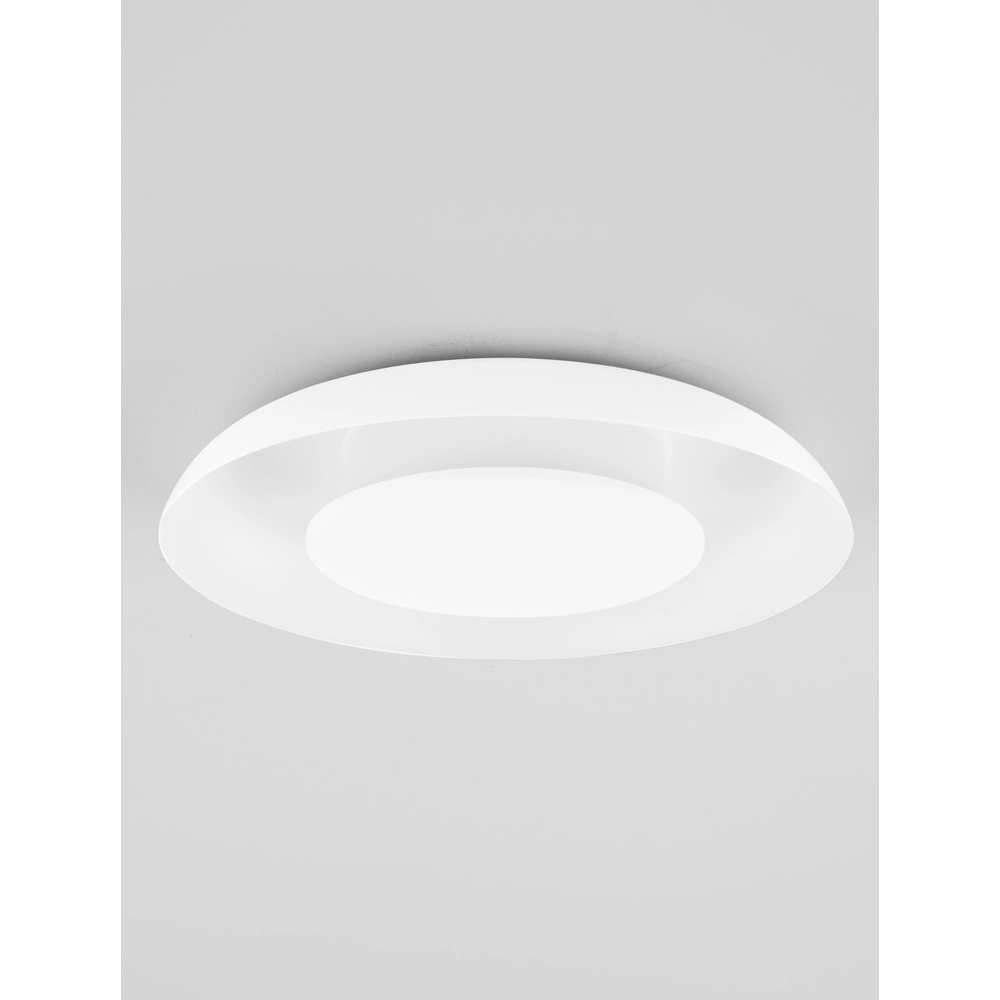 Plafonnier design Epos Ø 40cm blanc Lyora 5212017463166