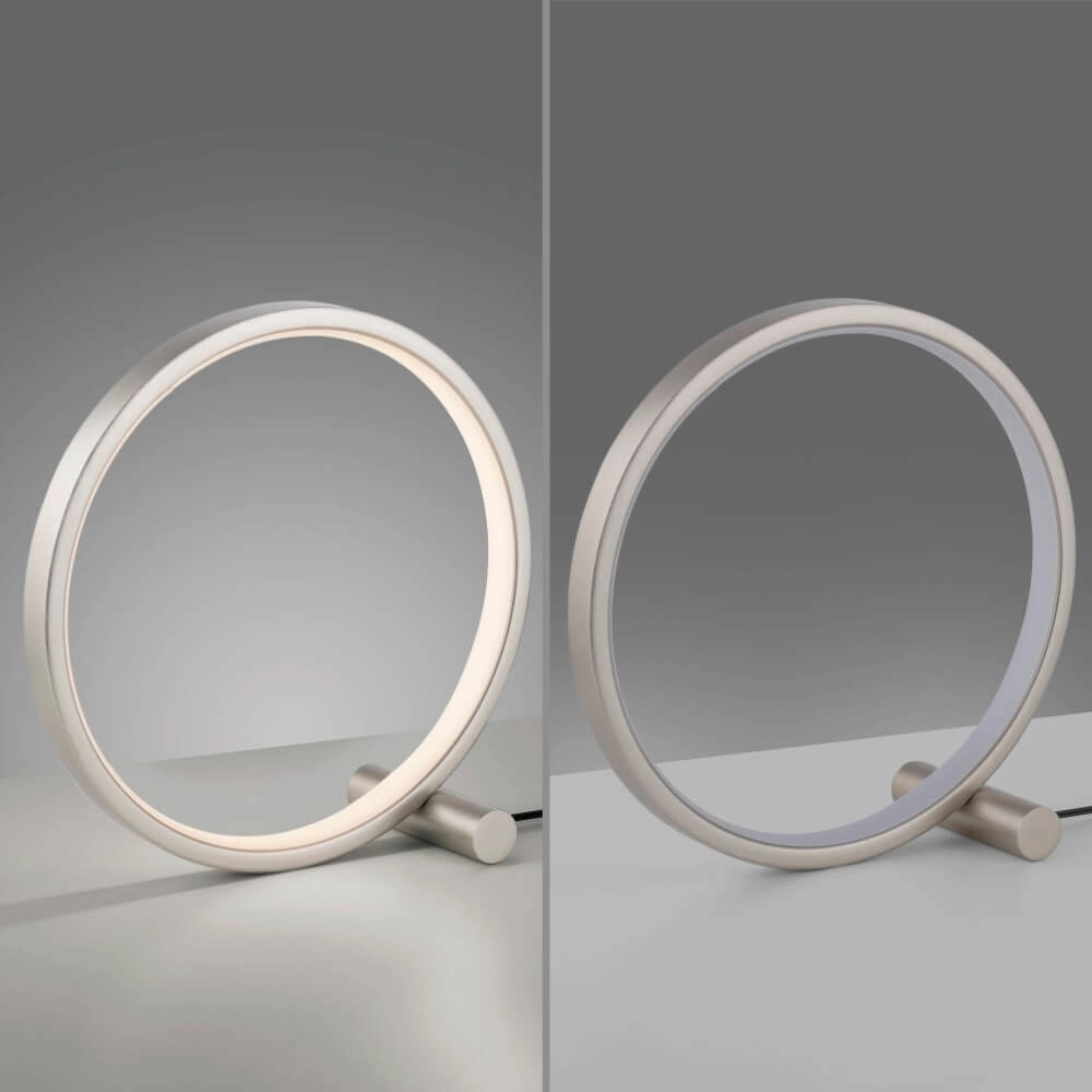 Lampe de table Mini Ritus argent Just Light 4043689002084