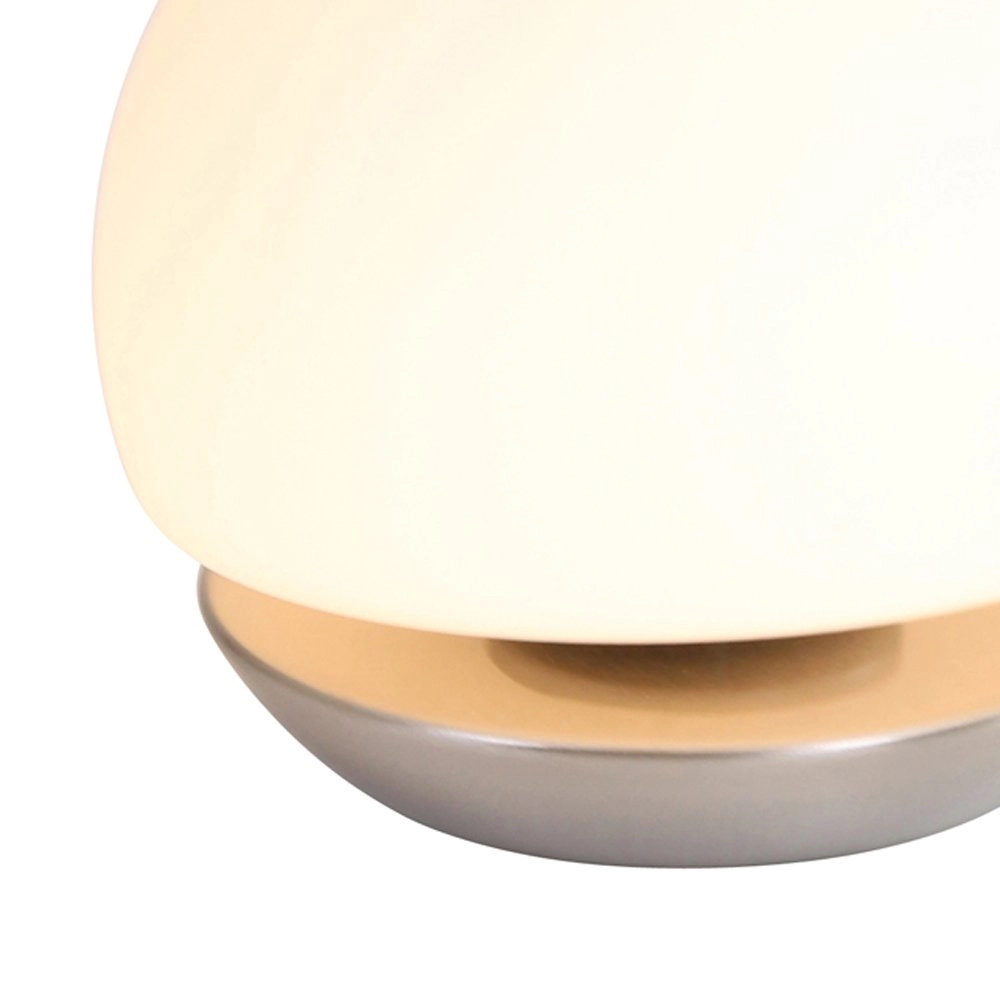 Lampe de table Ancilla 17 cm gris métallisé Steinhauer 8712746114331