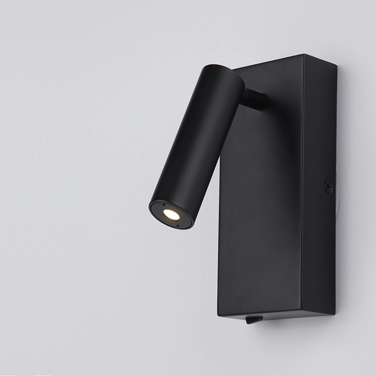 Lampe de chevet Victoria Noir avec interrupteur