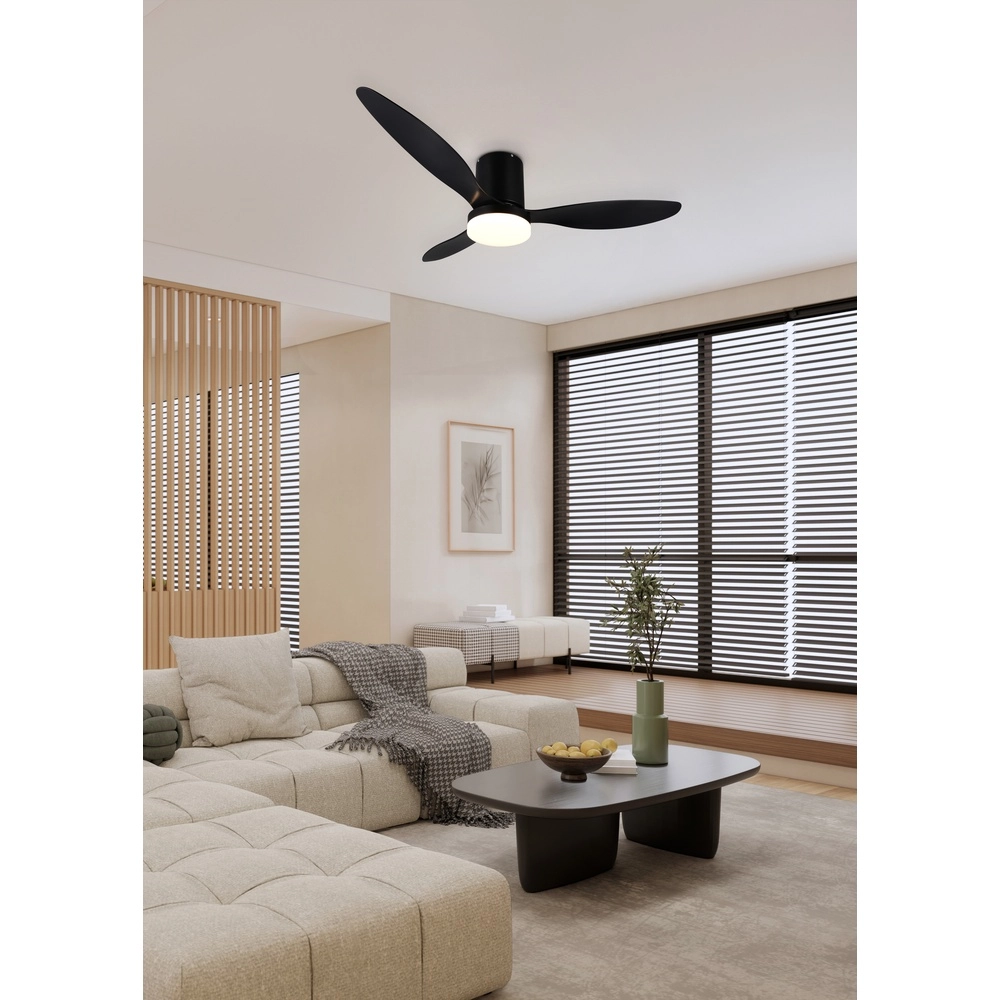 Ventilateur de plafond Goteborg Noir Trio 4017807643640
