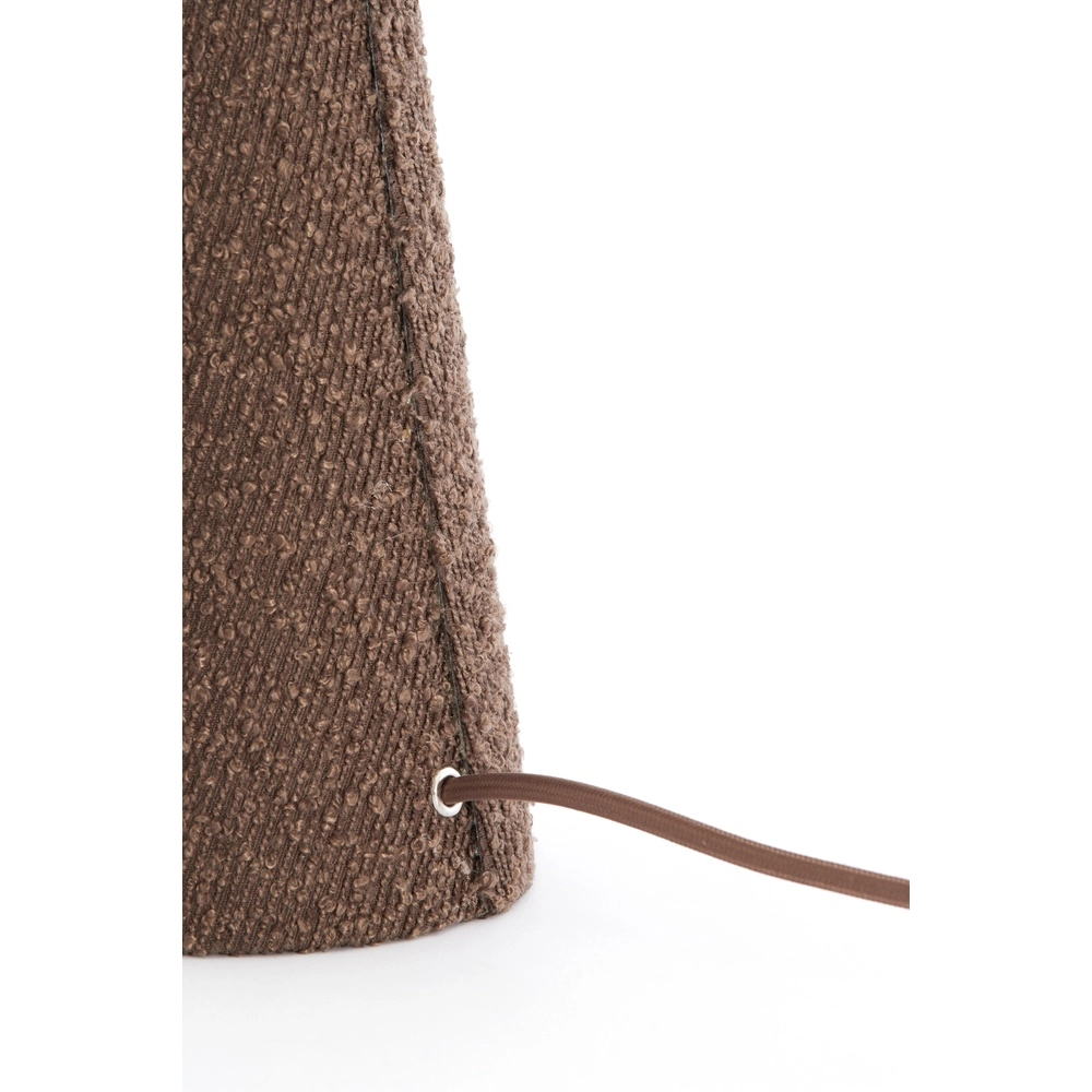 Lampe de table boucle Micky 58cm - brun Light & Living 8717807782764