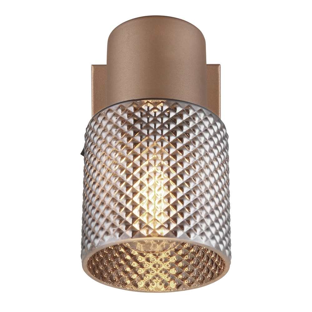 Lampe murale Satella Café brun Globo 9007371471560