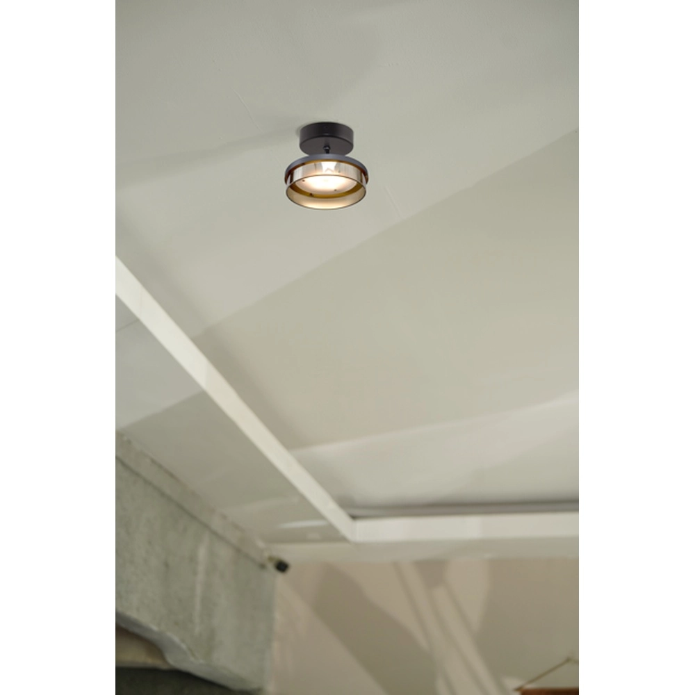 Plafonnier Imperia noir Masterlight 8718121359564