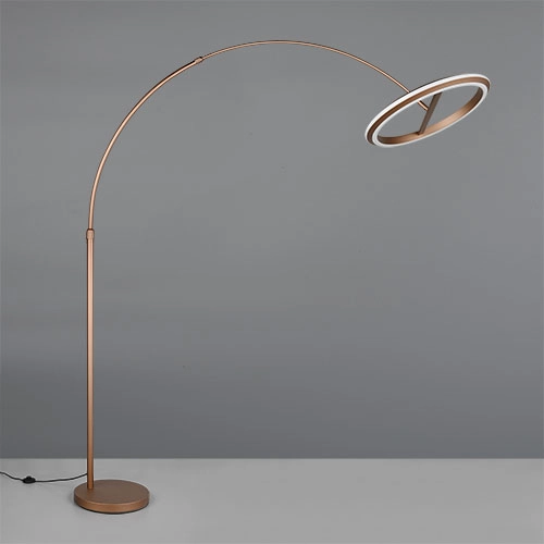 Lampe de pied Amador marron moka Trio 4017807688177