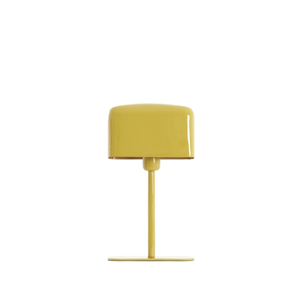 Lampe de chevet Elenie 20x10cm - jaune ocre brillant