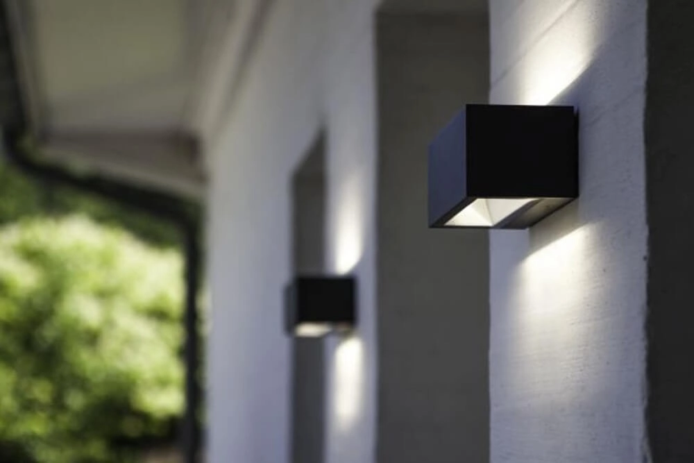 Applique rectangulaire Gemini moderne Lutec 6939412033914