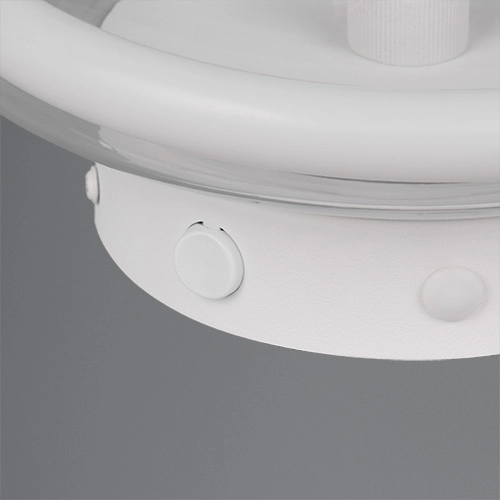 Lampe murale de conception Tarsia blanc Ø 21,5 cm Trio 4017807683301