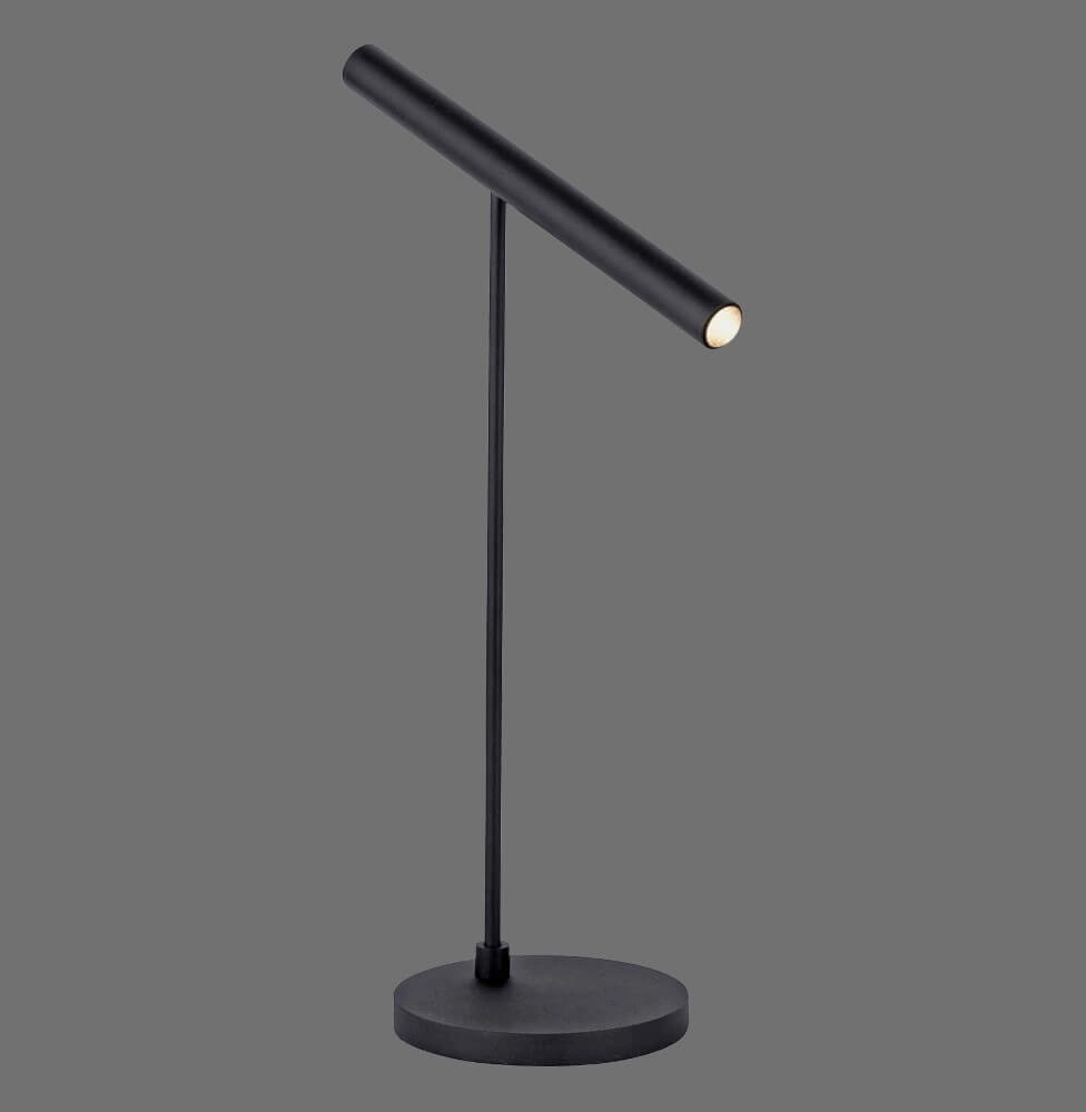 Lampe de table moderne Pure Tutua noir Paul Neuhaus 4012248365526
