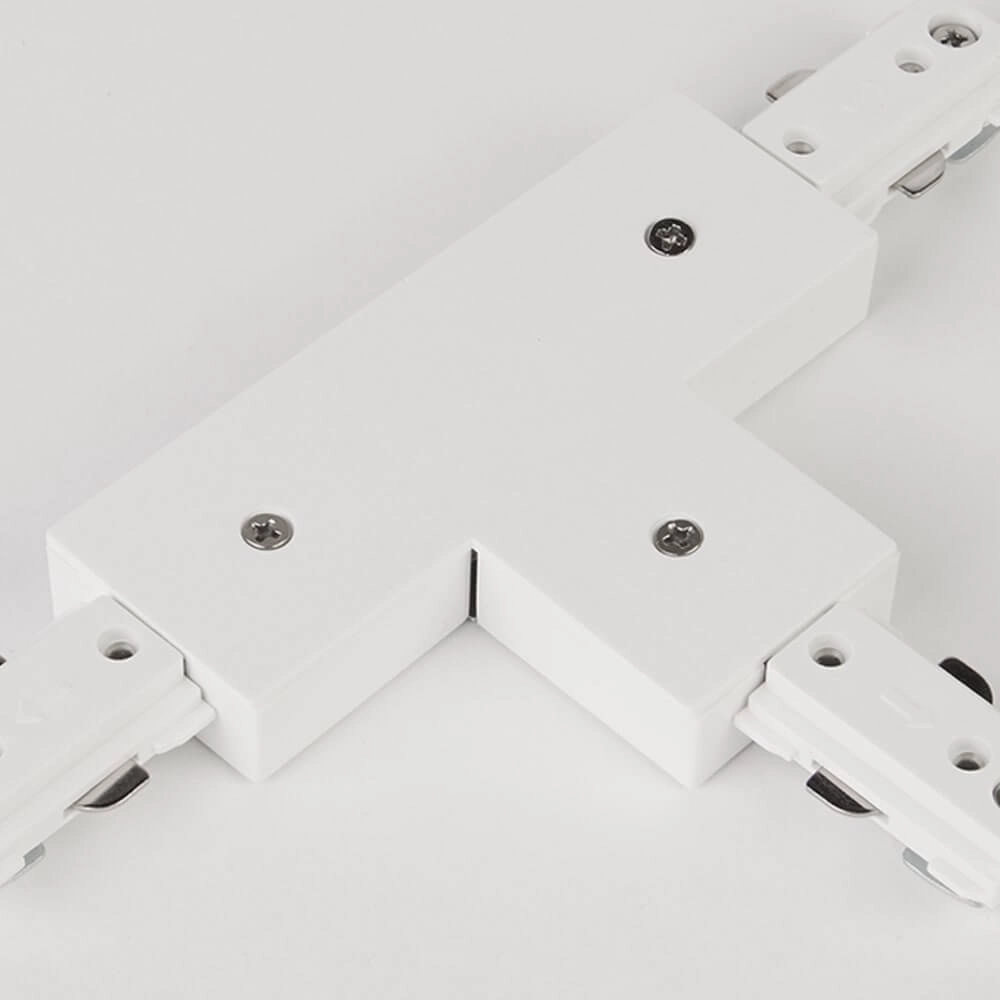 Connecteur en T TraQ blanc Lyora