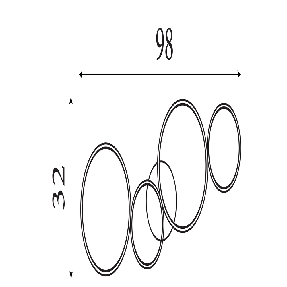 Plafonnier led Cirque or Searchlight 5053423299235