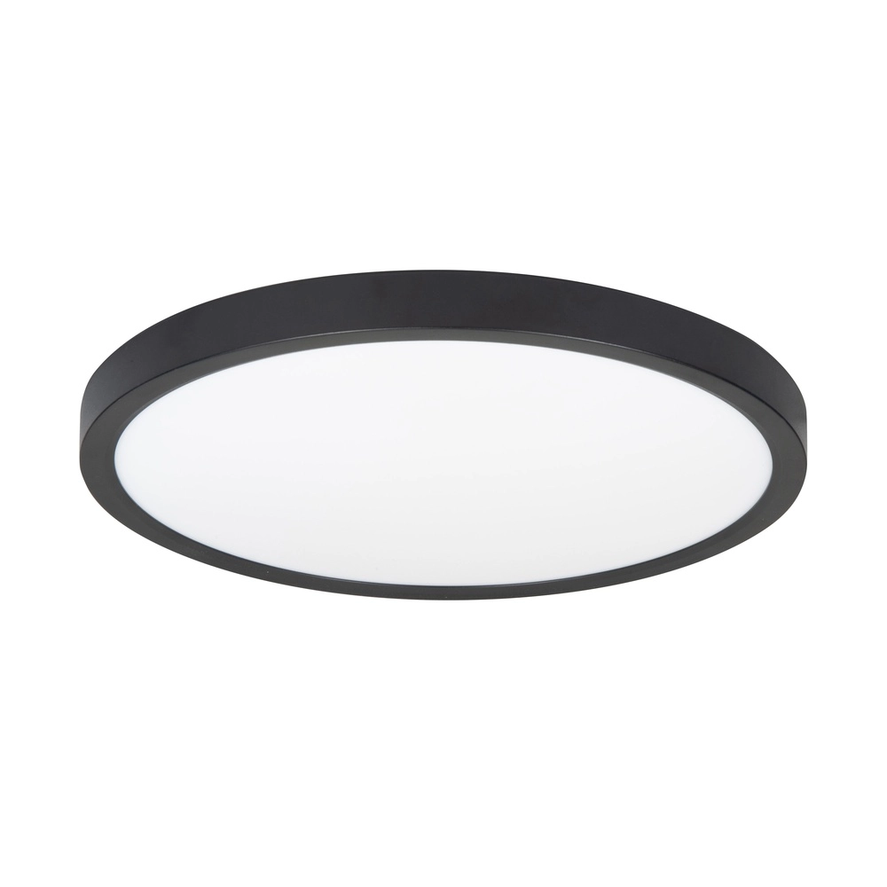 Plafonnier noir Piatto Ø 44,5 cm