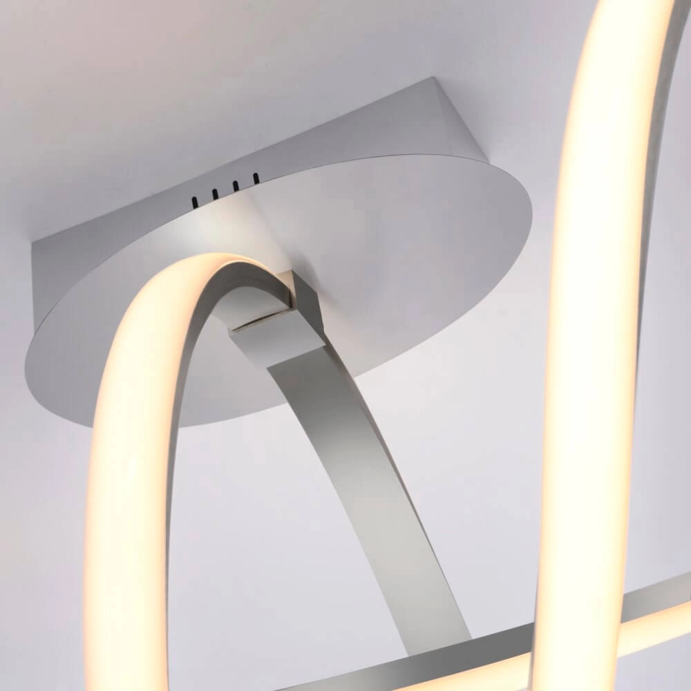 Plafonnier design Maria aluminium Just Light 4043689975784