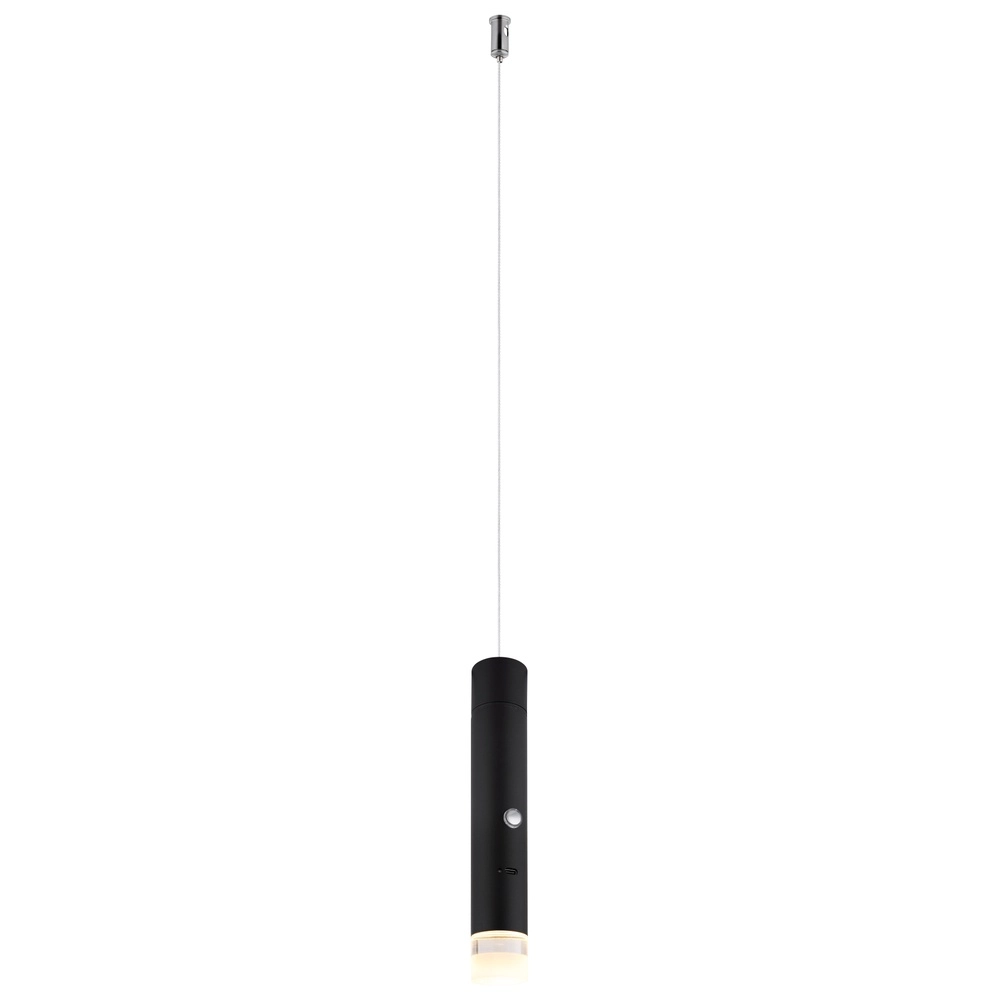 Lampe suspendue élégante Pelo Noir