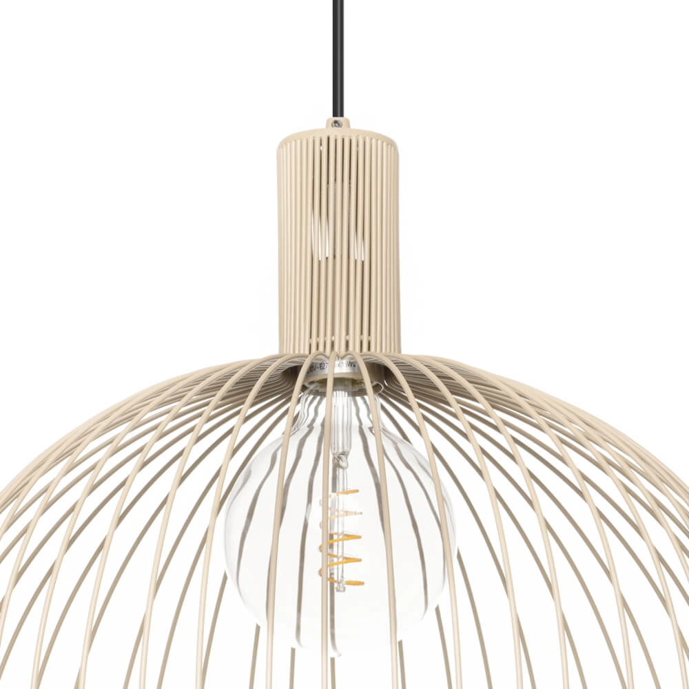 Lampe suspendue couleur sable Wire Sand Ø 50 cm ETH 8720195307129
