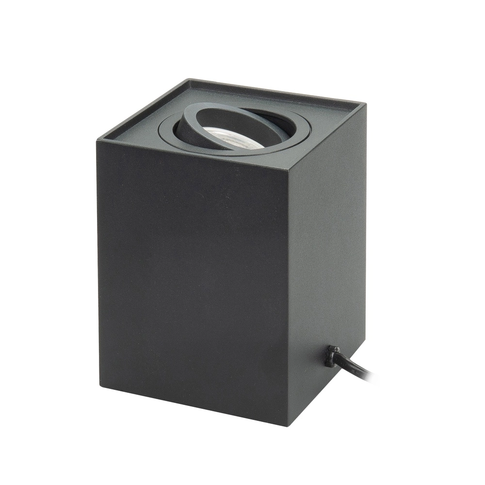 Lampe de table élégante Rebel Carré Noir 12.5cm Lampe de table élégante Rebel Carré Noir 12.5cm