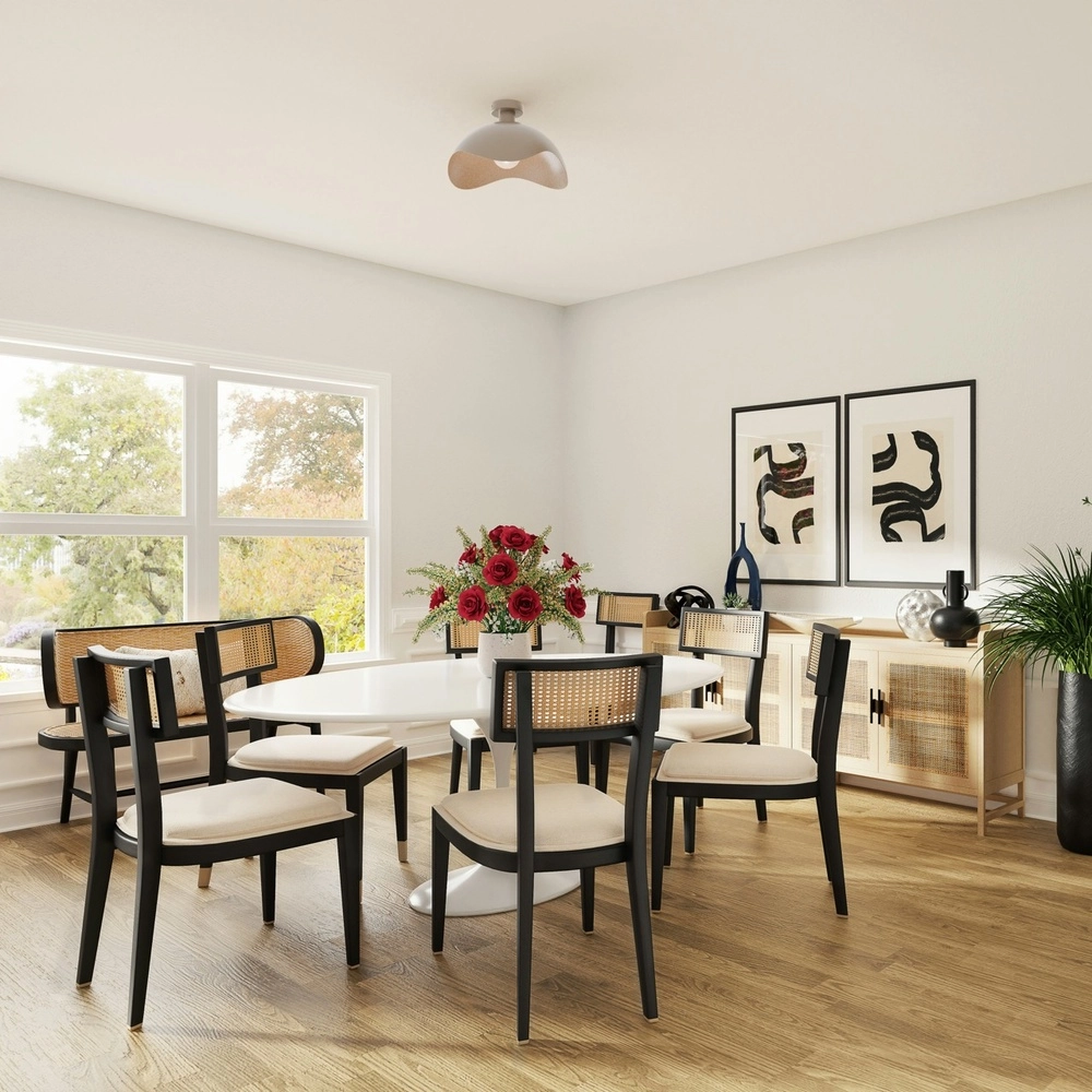 Lampe de plafond à design Volta Ø 40 cm - ondulé - sable Masterlight 8718121390437