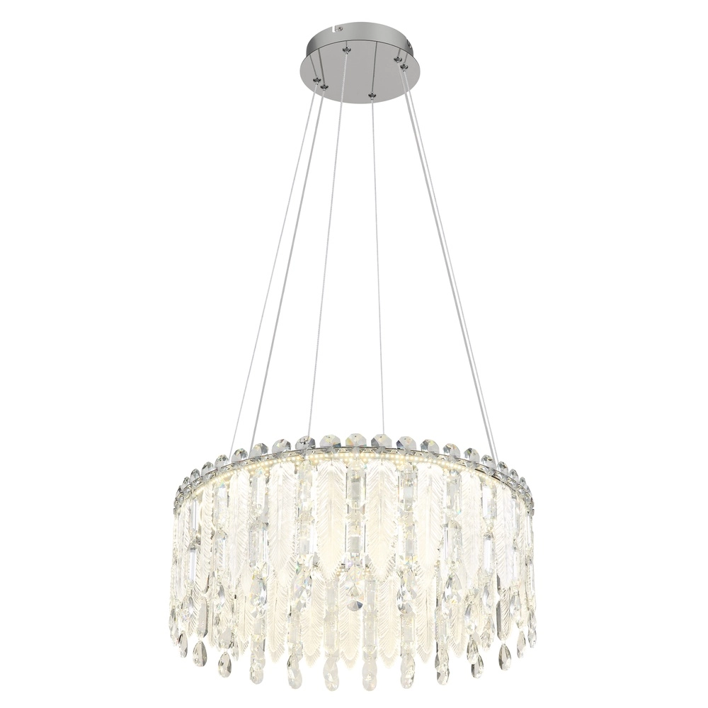 Lampe suspendue Klunka chrome Ø 59,5cm