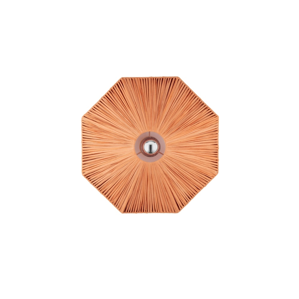 Lampe murale Elvio terre cuite Ø 45cm Lyora 5212017493903