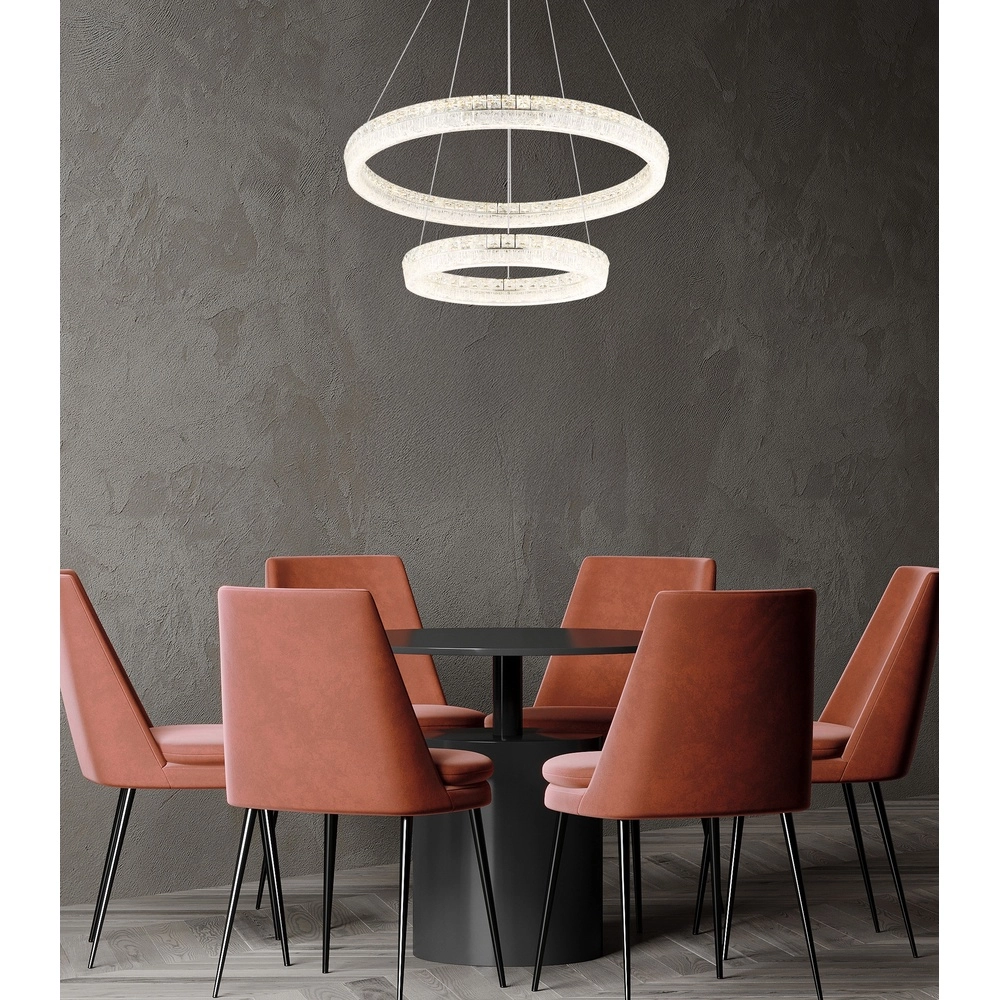 Lampe suspendue Laurel chrome Ø 80cm Globo 9007371569779