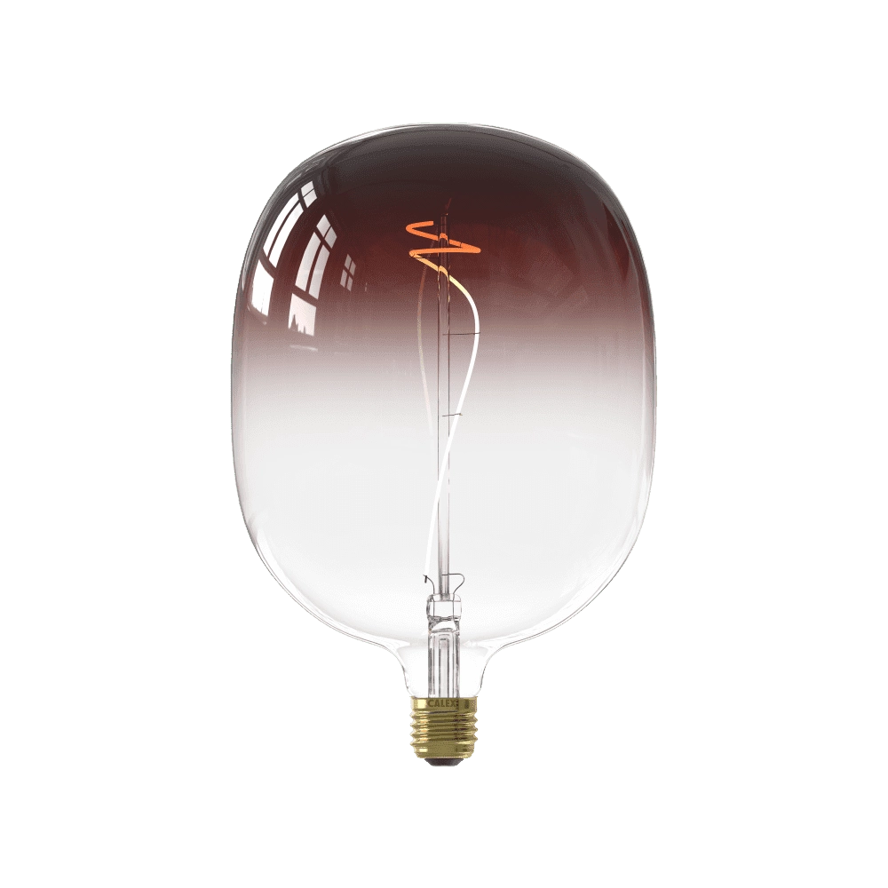 Source de lumière Avesta - 5W - E27 - 130 lumen - 1800K avec une teinte marron