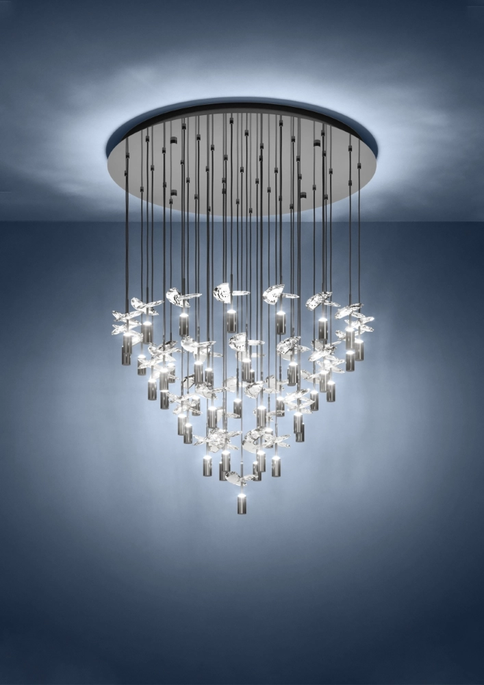 Unique pendant lamp Comareira grey 3-step CCT Stars of Light 9008606360123