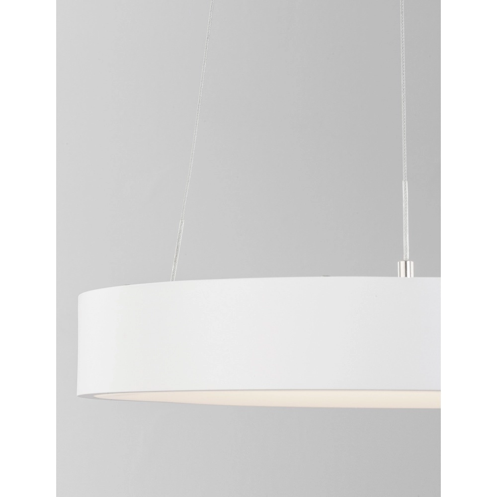 Suspension Rando Thin blanc Ø 38cm Lyora 5212017420145
