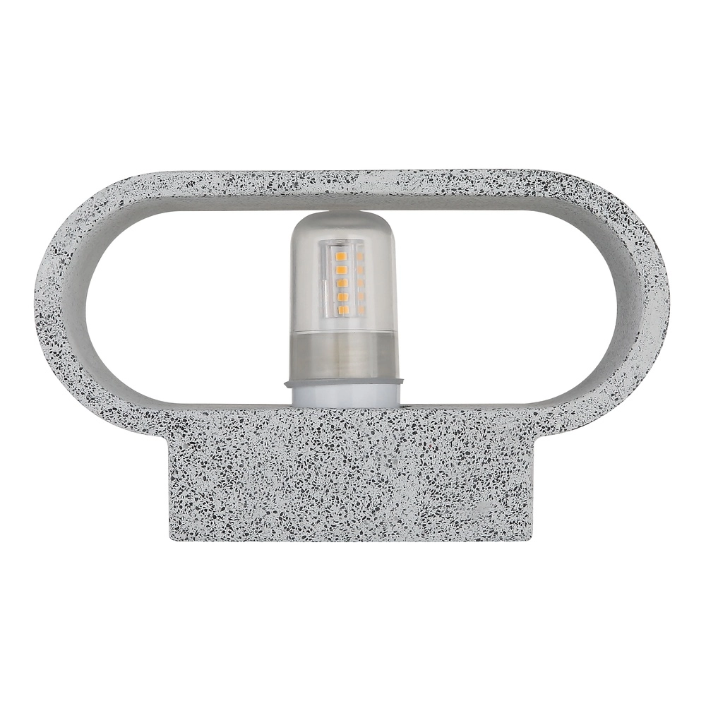 Lampe murale moderne Ferguson Gris ovale Globo 9007371589913