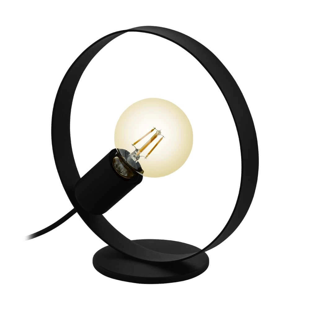Lampe de table noire Frijolas Lampe de table noire Frijolas