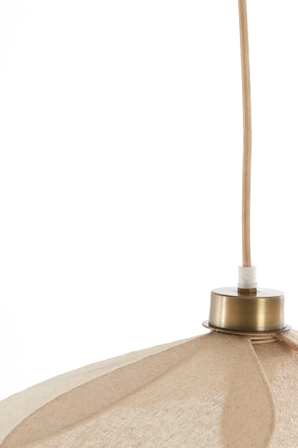 Suspension Fyano crème fleur Ø 46cm Light & Living 8717807706685