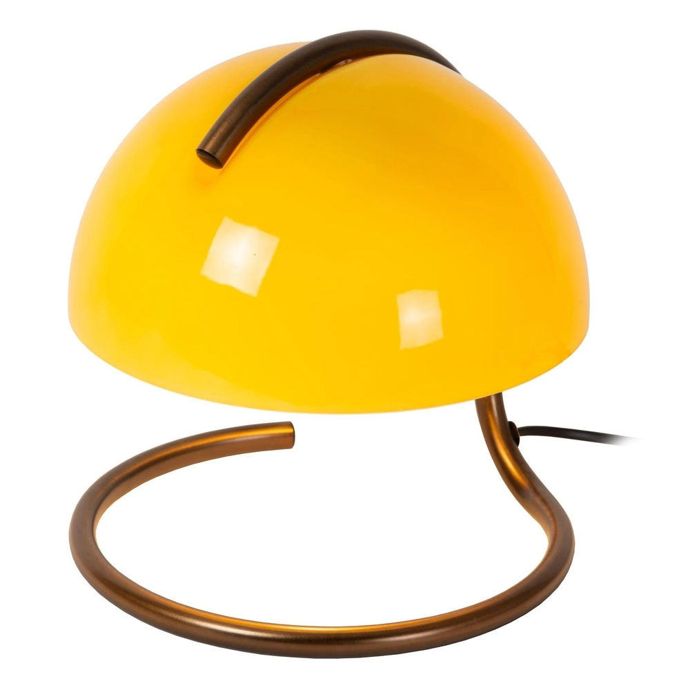 Lampe de table classique Cato orange Lucide 5411212460875