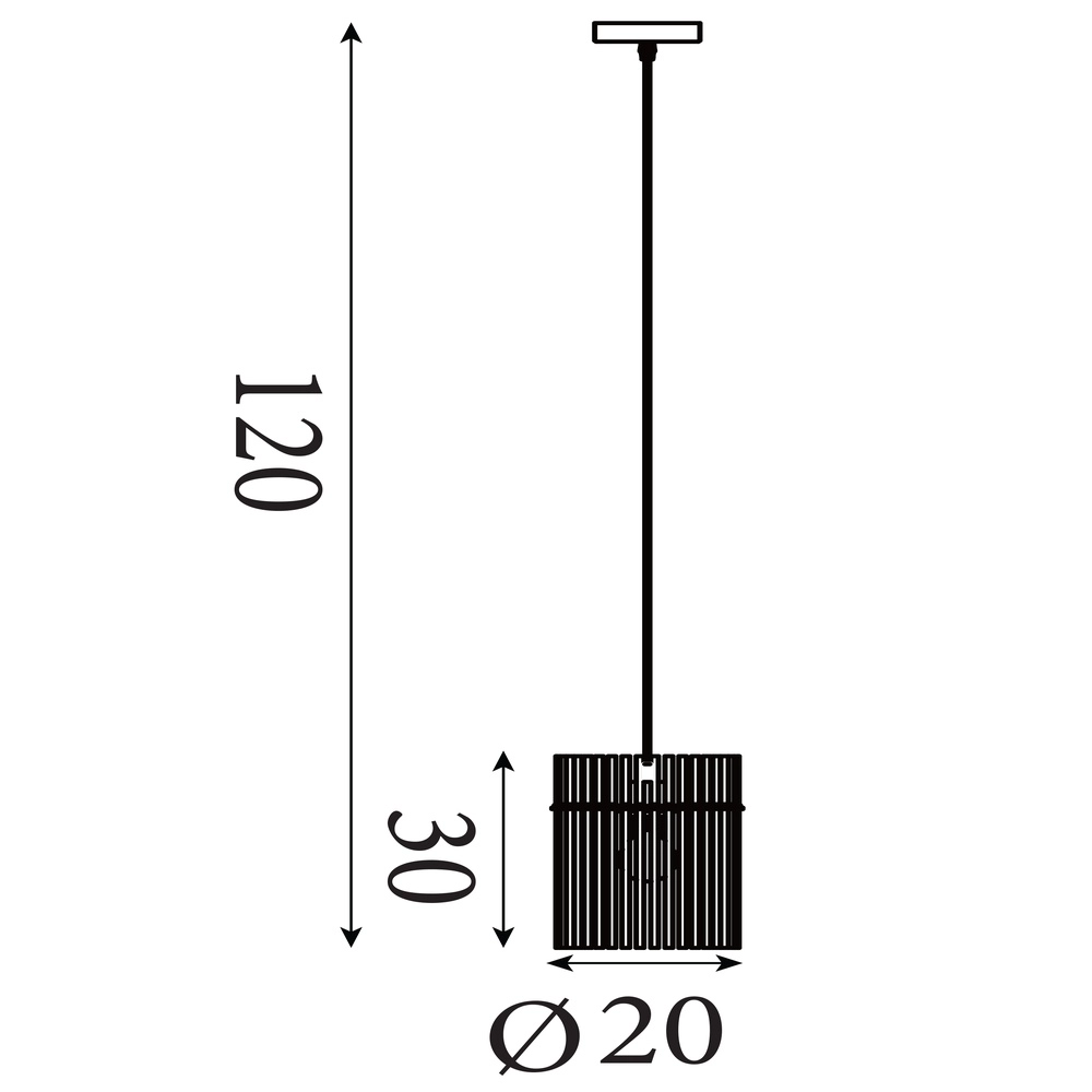 Suspension Swizzle Ø 20cm or Searchlight 5053423302515