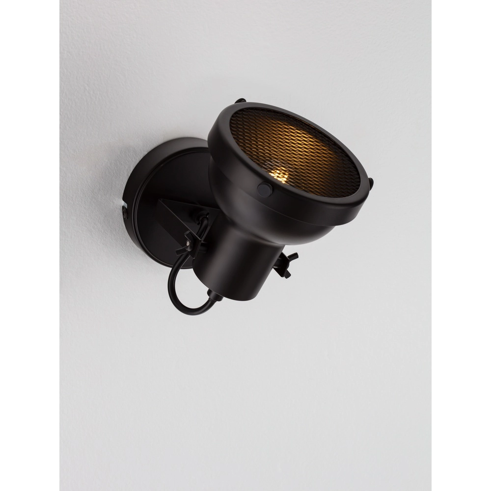 Applique murale Ruvi Noir Simple Lyora 5212017446350