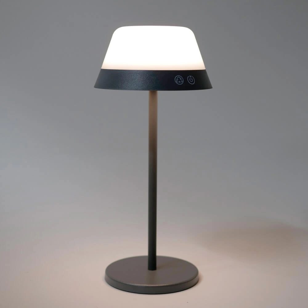 Lampe de table Meggiano conception gris Eglo 9008606297696