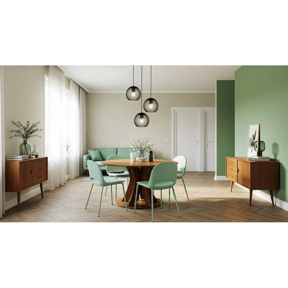 Suspension Almanzora 3 lumières rondes Eglo 9008606360345