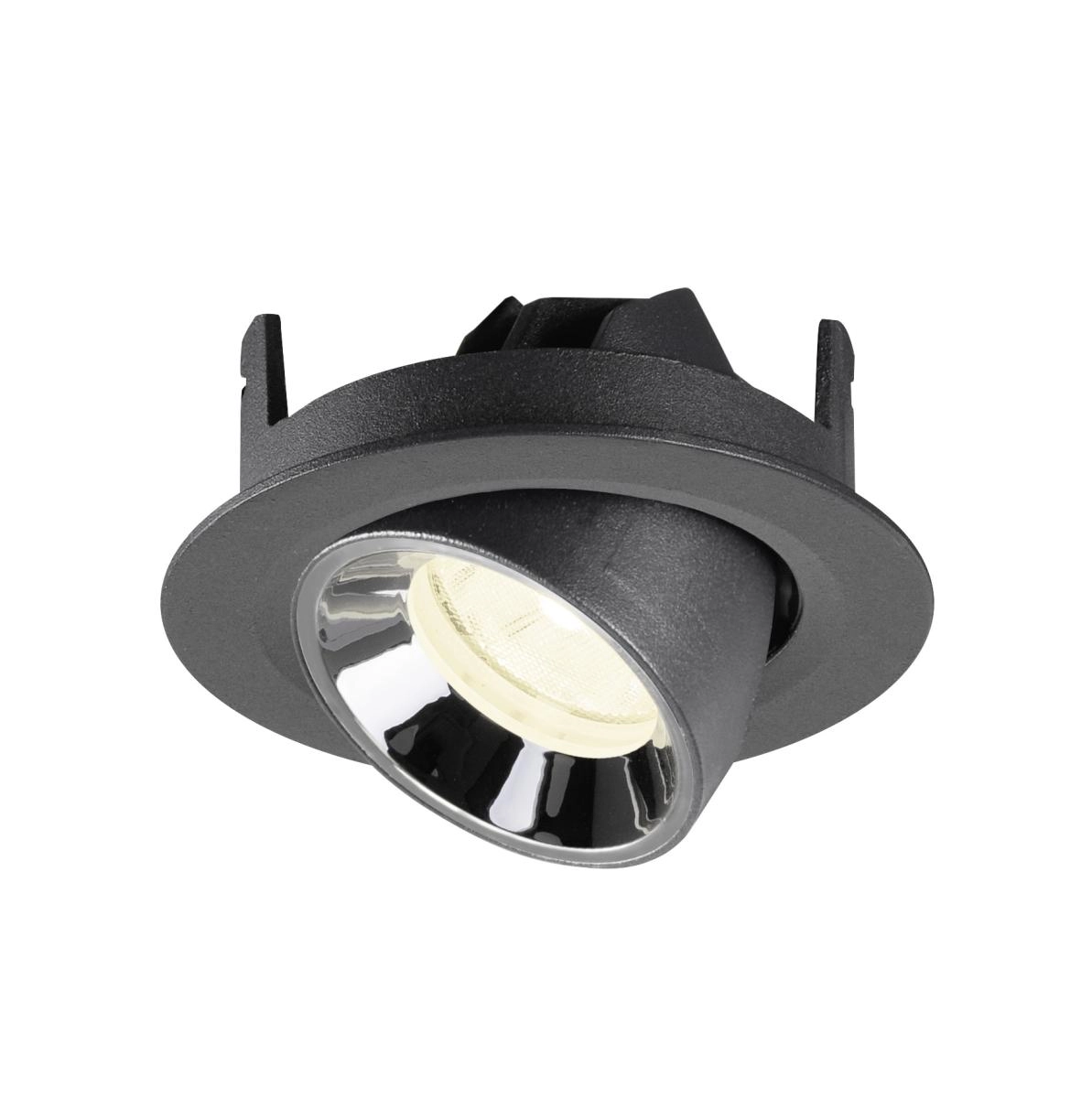 Spot encastré Numinos Gimble XS noir/chrome 4000K - 20 deg SLV 4024163306904