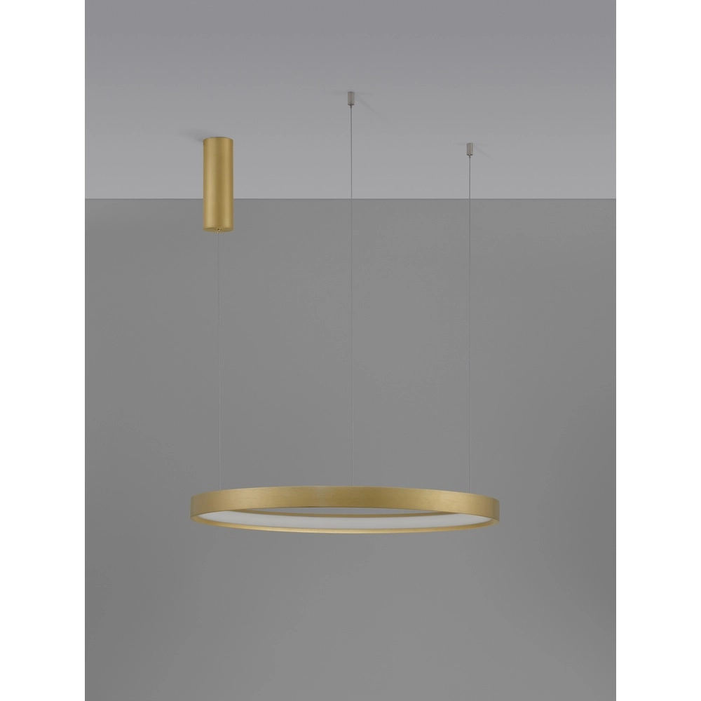 Suspension ronde Perrine or Ø 60cm Lyora 5212017438447