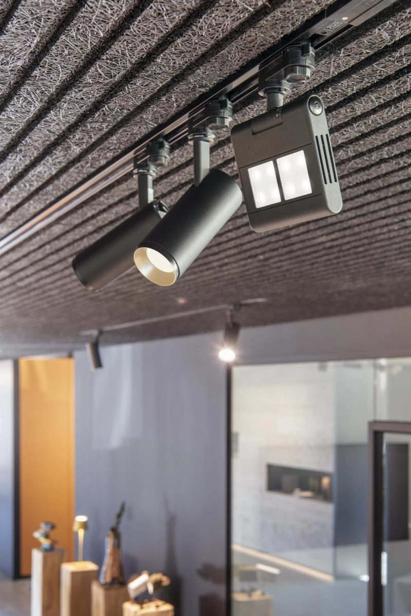 Railspot 3-phasé Numinos S noir 3000K - 24 deg SLV 4024163242325