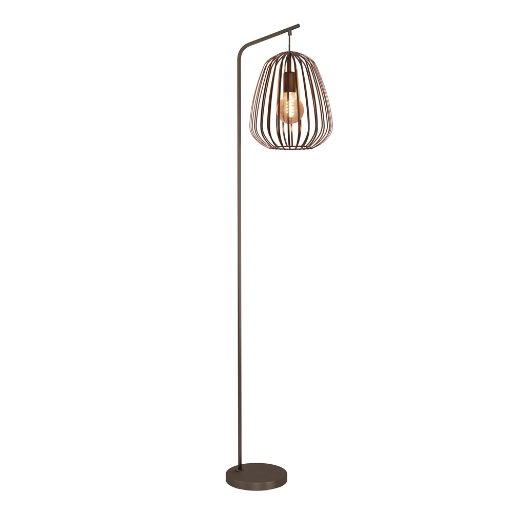 Lampe sur pied en bronze Espinal 170 cm