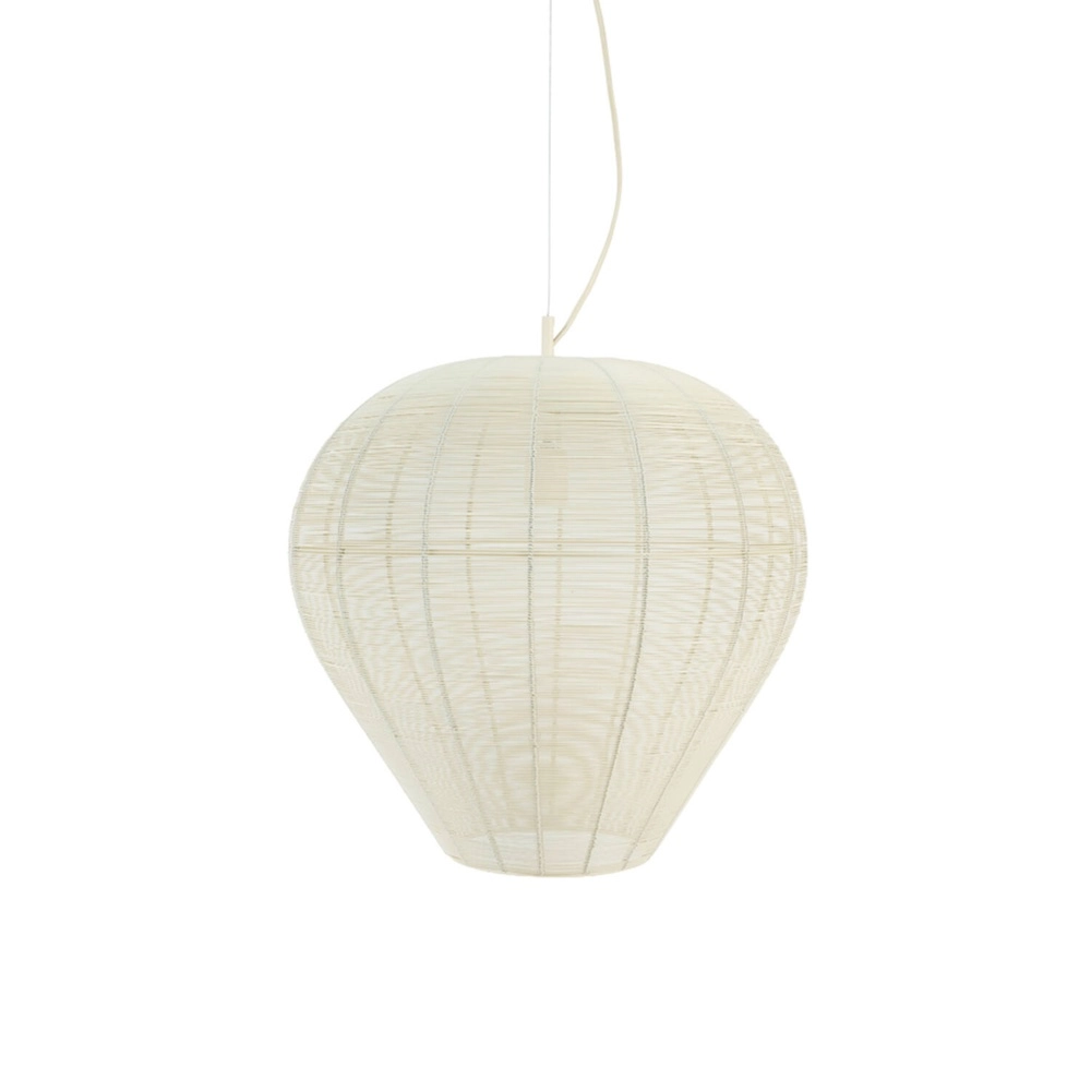 Lampe pendante scandinave Horan Ø 50 cm de blanc