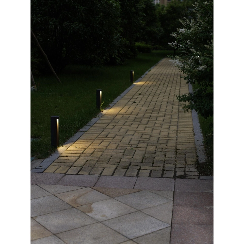 Éclairage de voie de conception Combo 25 cm noir Lucide 5411212271280
