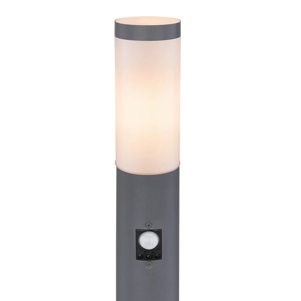 Lampe de jardin 110cm Boston anthracite avec blanc et capteur Globo 9007371414666