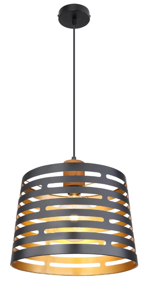 Lampe suspendue rurale Ablona Ø 35 cm Globo 9007371411245