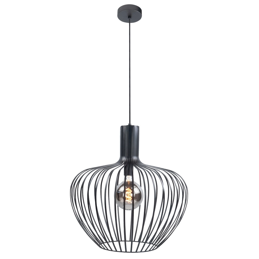 Suspension Mela noir Ø 50cm Suspension Mela noir Ø 50cm