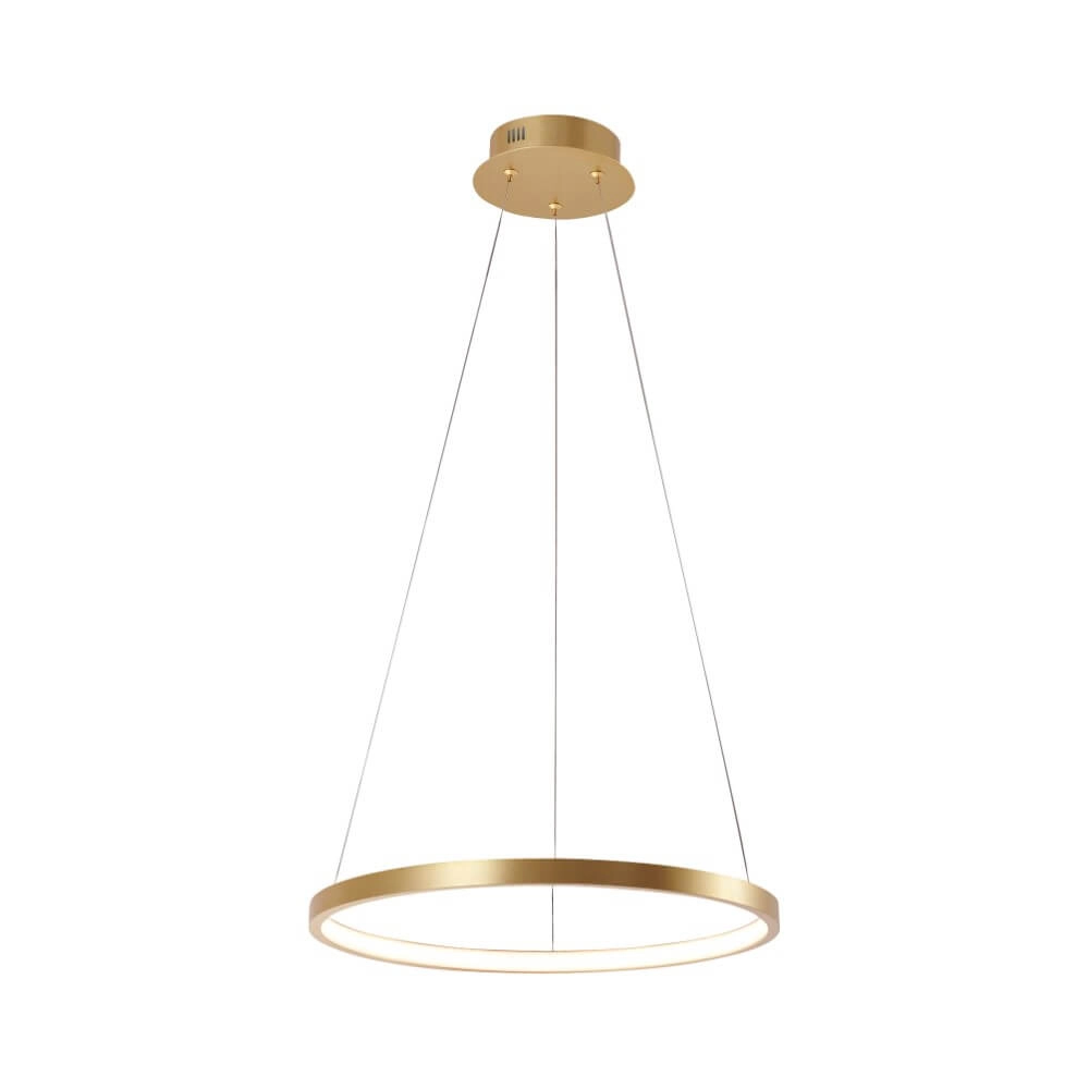 Lampe suspendue ronde Circle or Ø 39cm Just Light 4043689960391