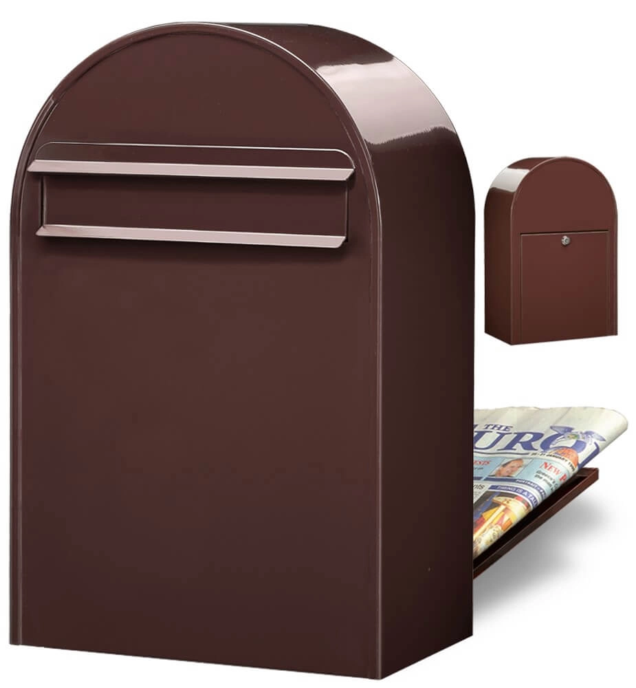 Boites aux lettres Classic B 8017 Marron foncé Boites aux lettres Classic B 8017 Marron foncé