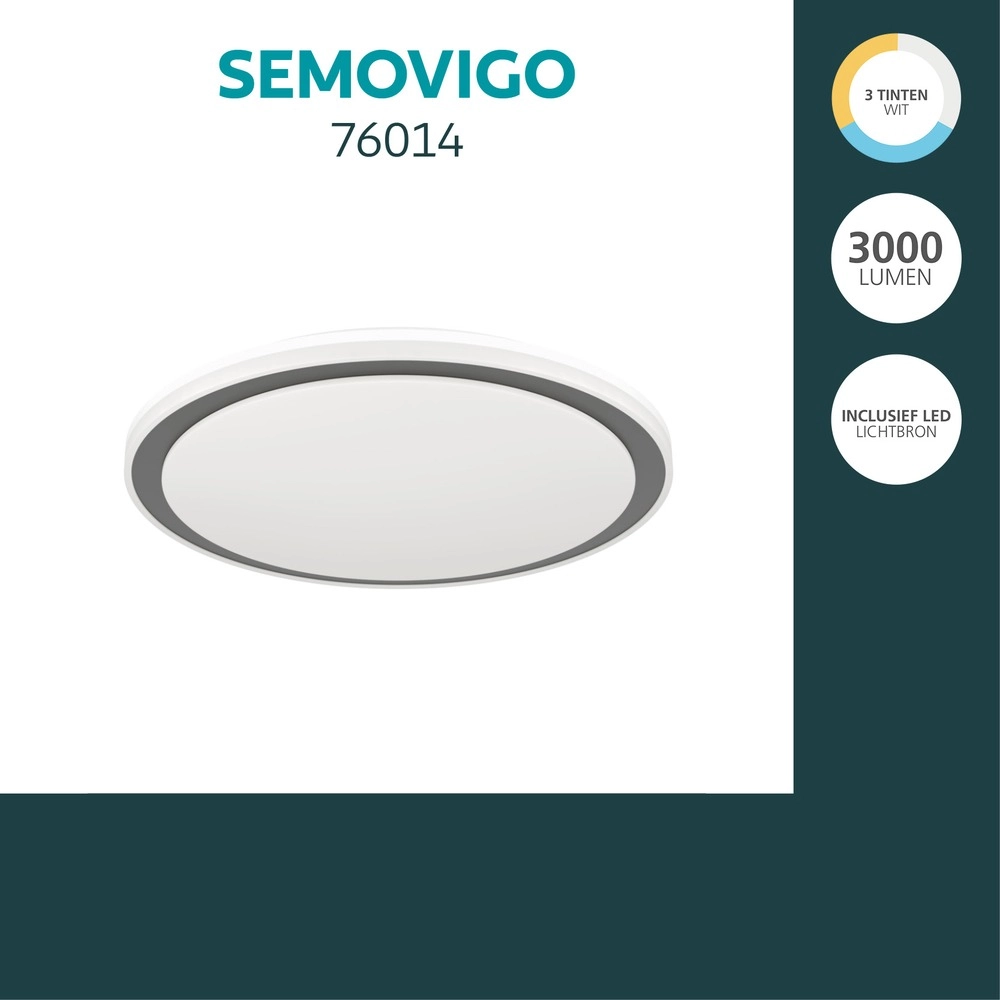 Conception de plafonds Semovigo Ø 50cm Eglo 9008606391868