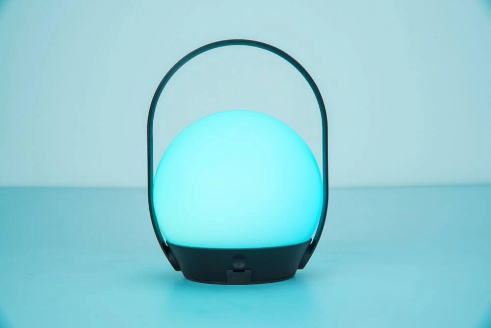 Lampe de table intelligente Cardi noir Lutec 6939412088204