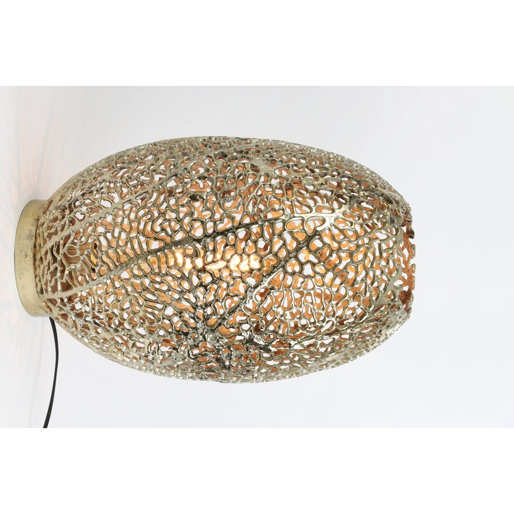 Lampe de table de conception Sinula Ø 33cm - laiton mat Light & Living 8717807614522